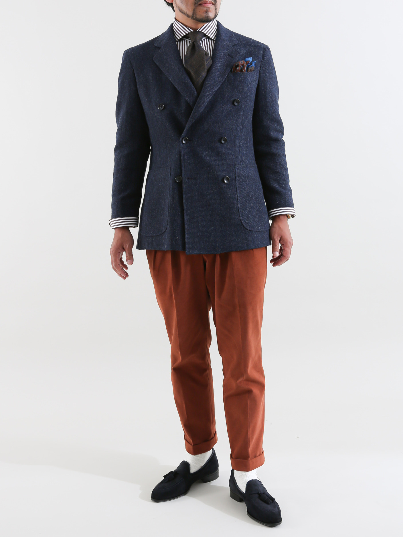 [英国ﾂｲｰﾄﾞ]  ｸﾞﾚｲｯｼｭ･ﾌﾞﾙｰ