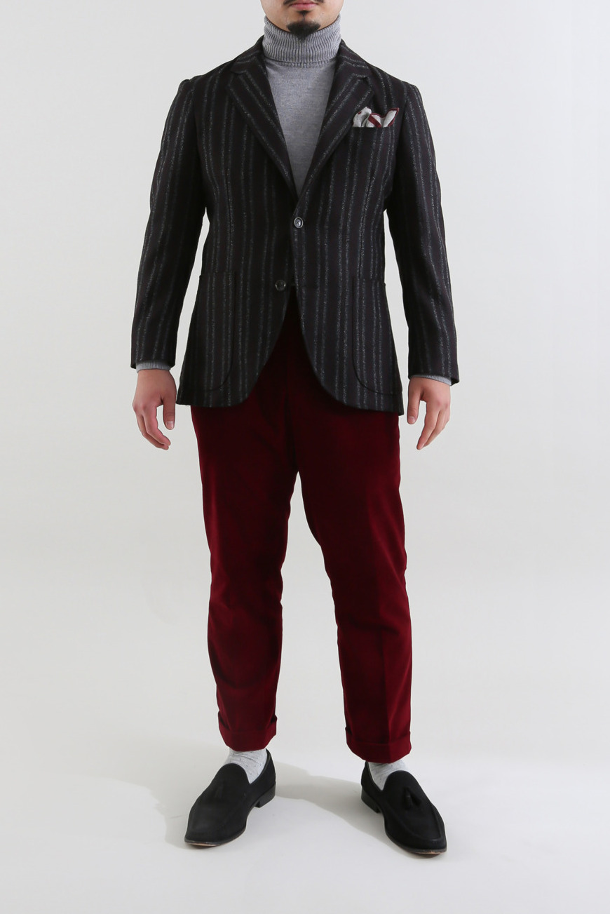 [ｽﾄﾗｲﾌﾟ] ｸﾞﾘｰﾝ×ﾍﾟｰﾙﾚｯﾄﾞ /DI.PRAY