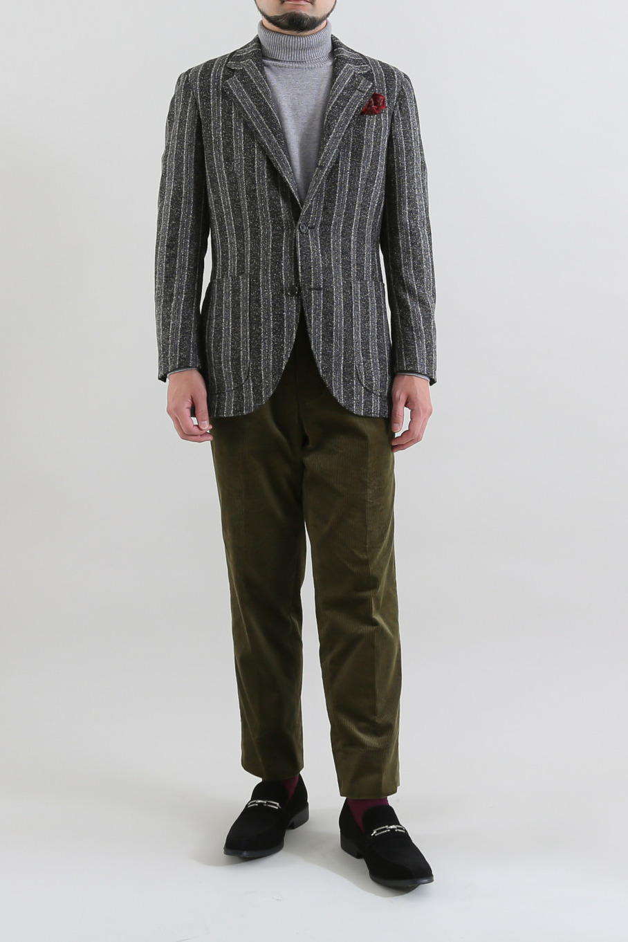 [ｽﾄﾗｲﾌﾟ] ﾗｲﾄ×ﾀﾞｰｸｸﾞﾚｰ /DI.PRAY