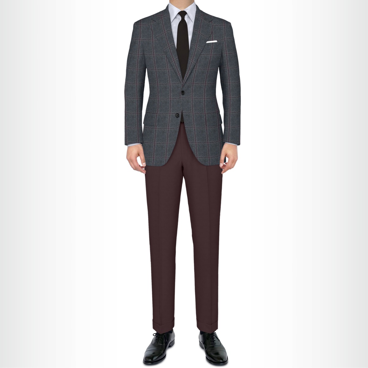 [ｳｨﾝﾄﾞﾍﾟﾝ] ｸﾞﾚｲｯｼｭﾌﾞﾙｰ×ﾊﾟｰﾌﾟﾙ　/T.DELFINO